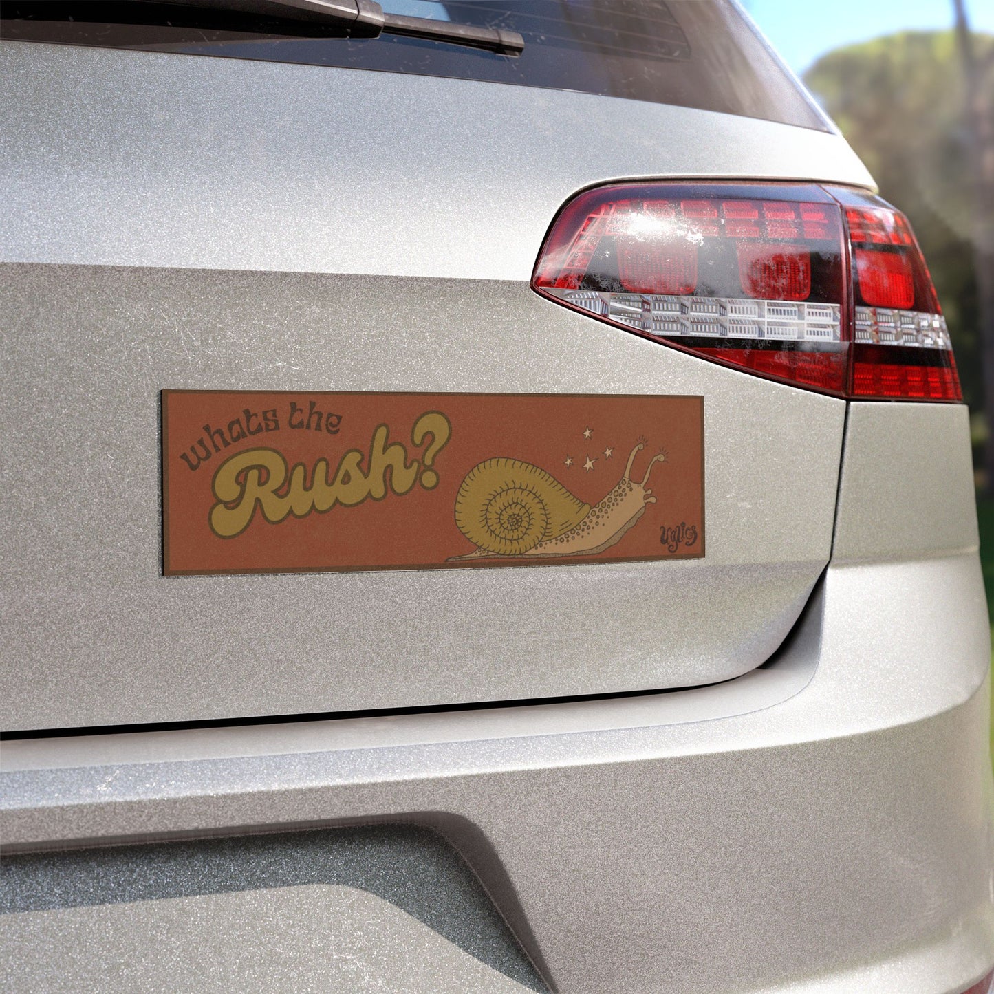snail car magnet