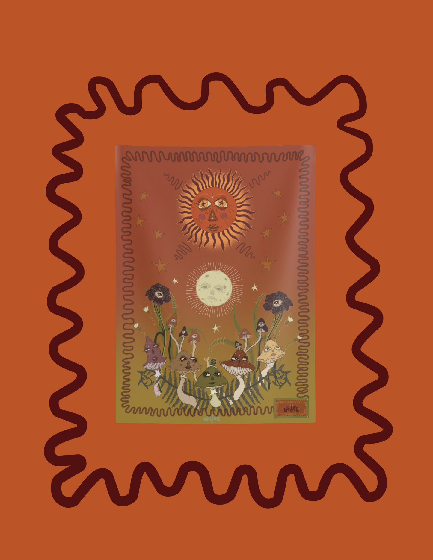 mushie colony tapestry