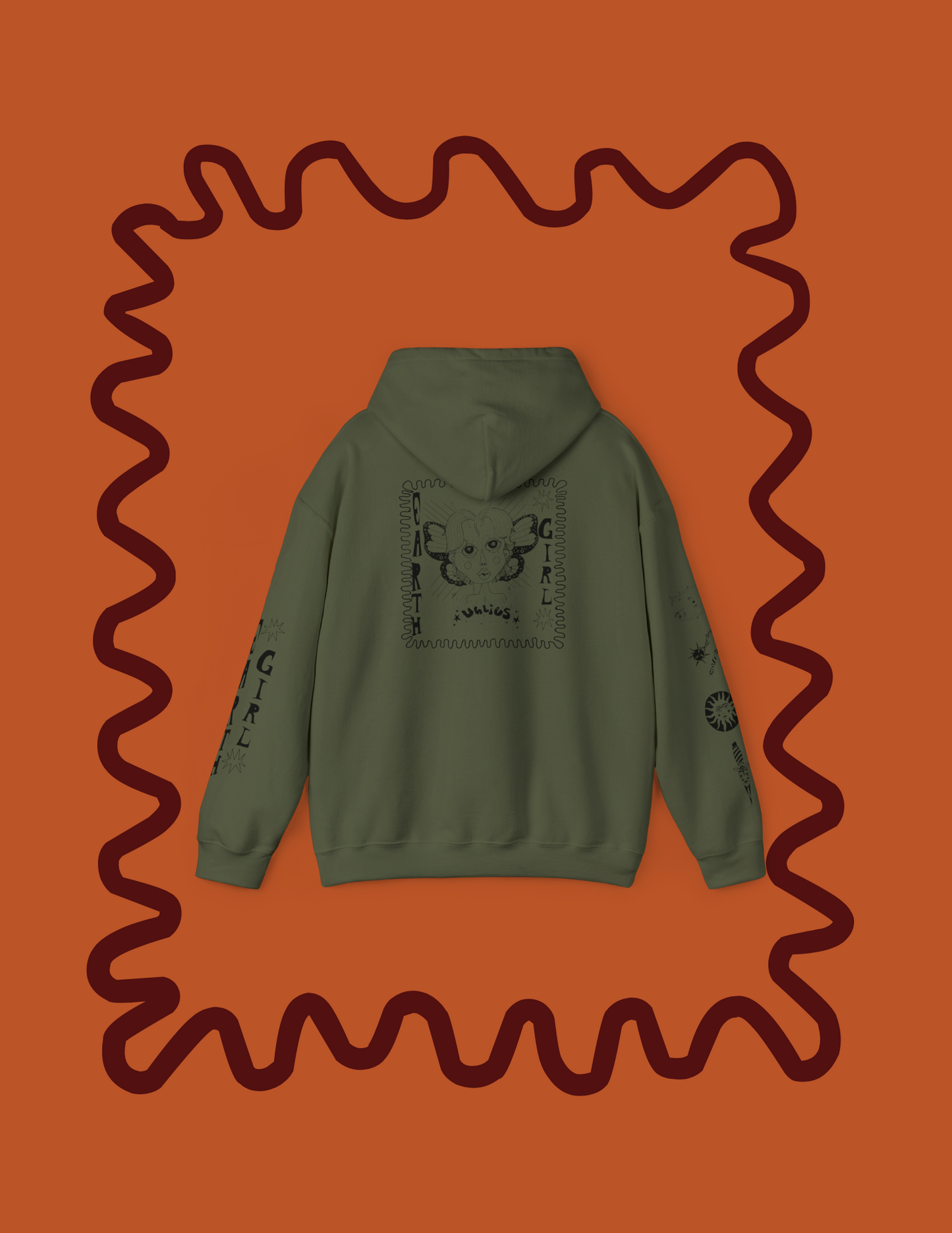 earth girl hoodie