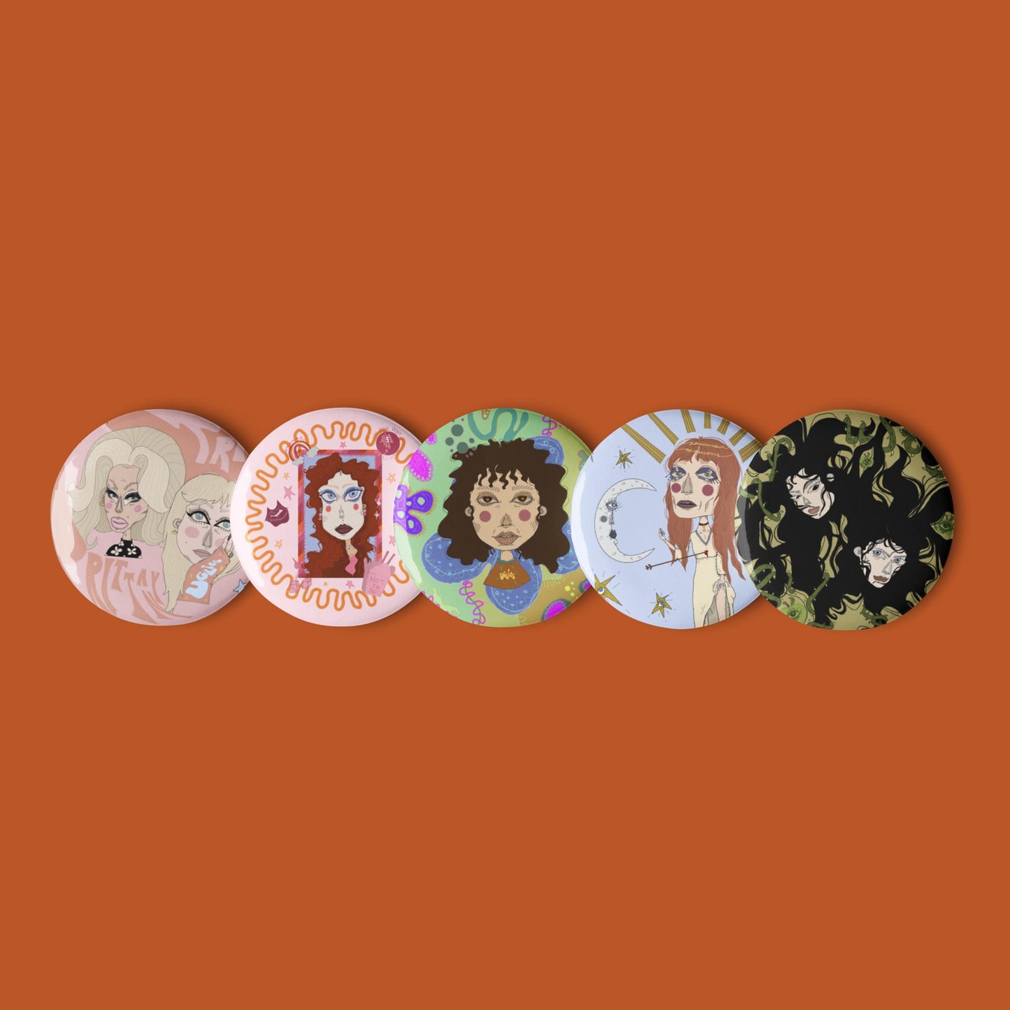 slay girls 5-pin set
