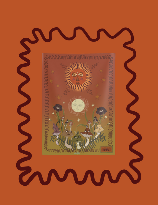 mushie colony tapestry